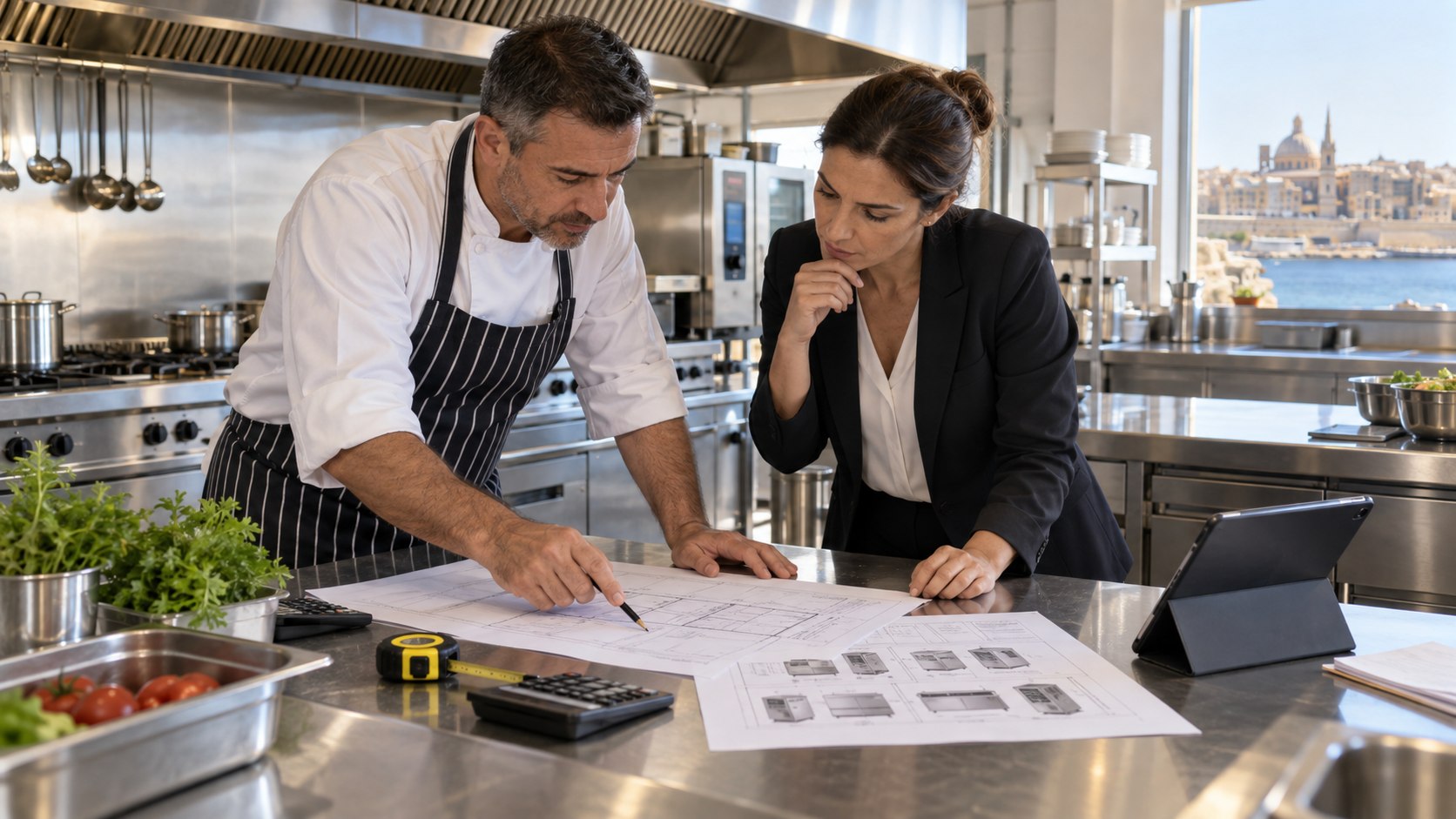 Commercial kitchen design and staff wellbeing